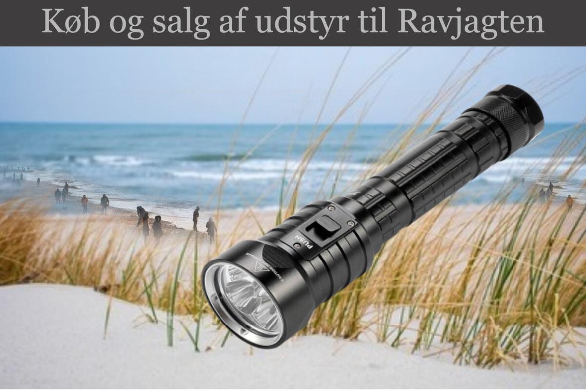 Køb og salg af udstyr til Ravjagten