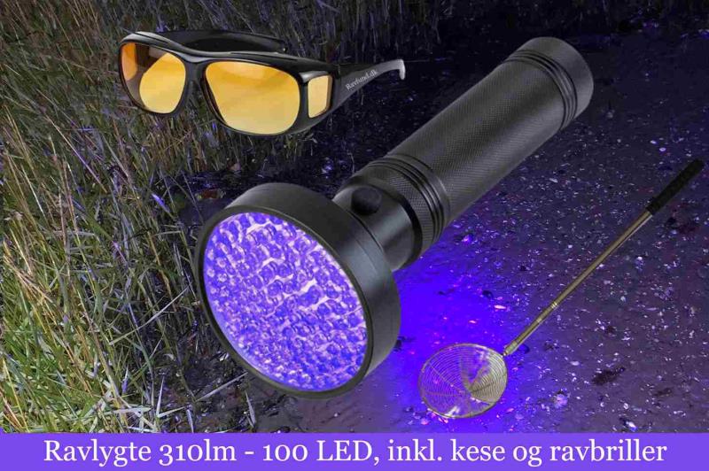 Professionelle Ravlygter til Ravjagten